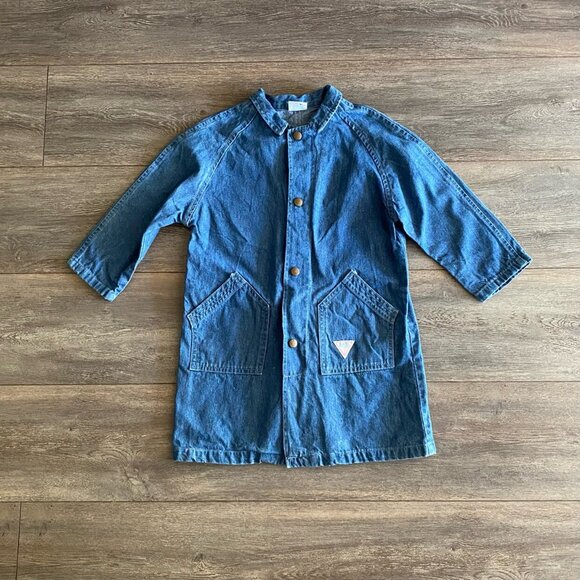 Vintage Guess Long Denim Jacket